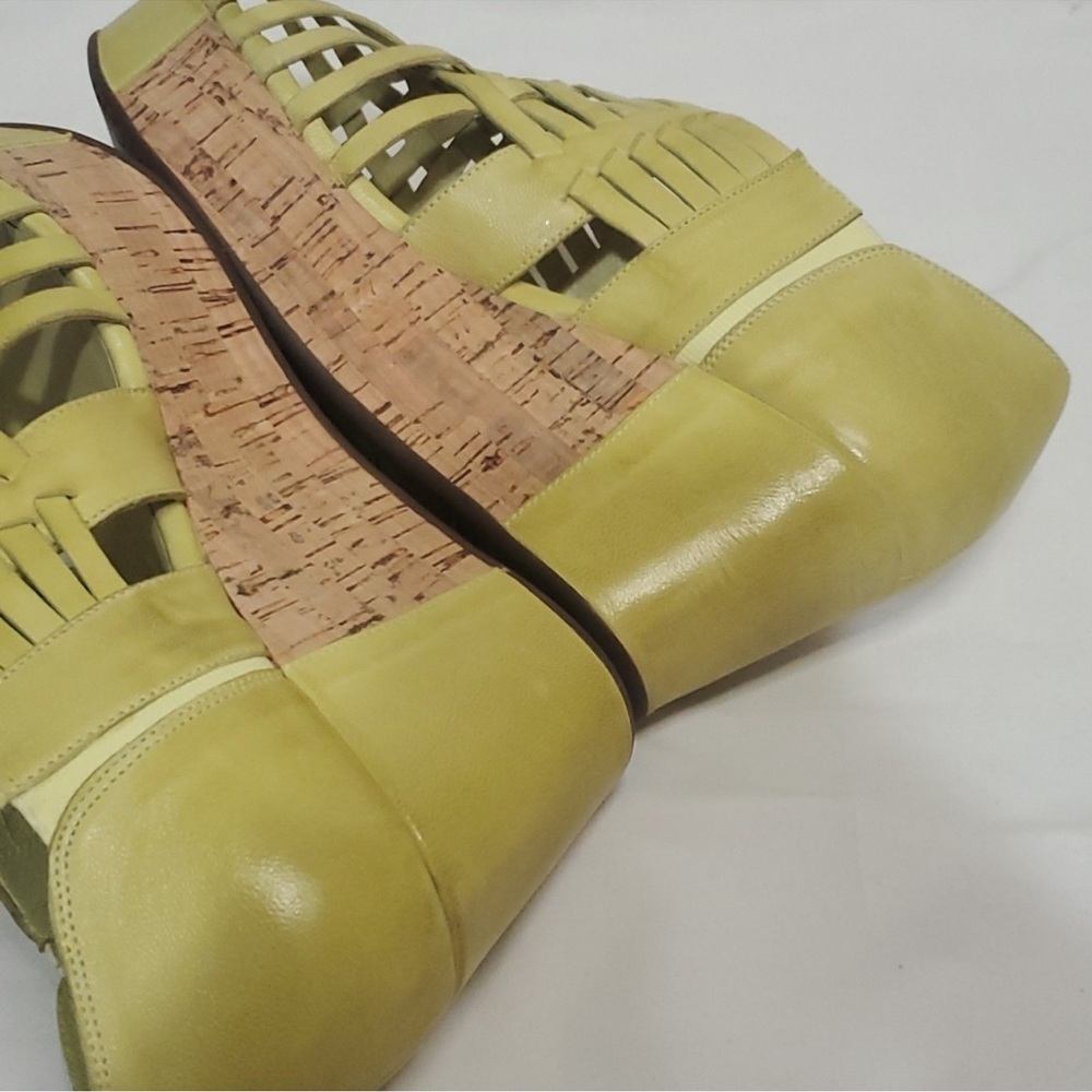 Chocolat Blu Chartreuse Wedges Sundance Size 10 NWOB - Picture 9 of 10